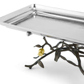 Pomegranate Footed Tray